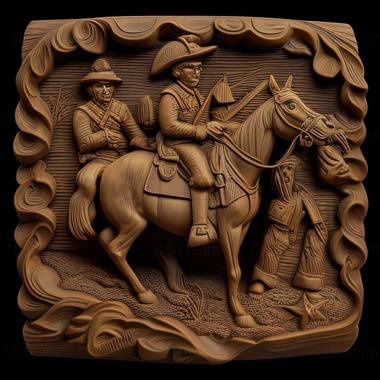 3D model Mexican American War The game (STL)